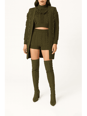 Top em Malha Verde - SAHOCO