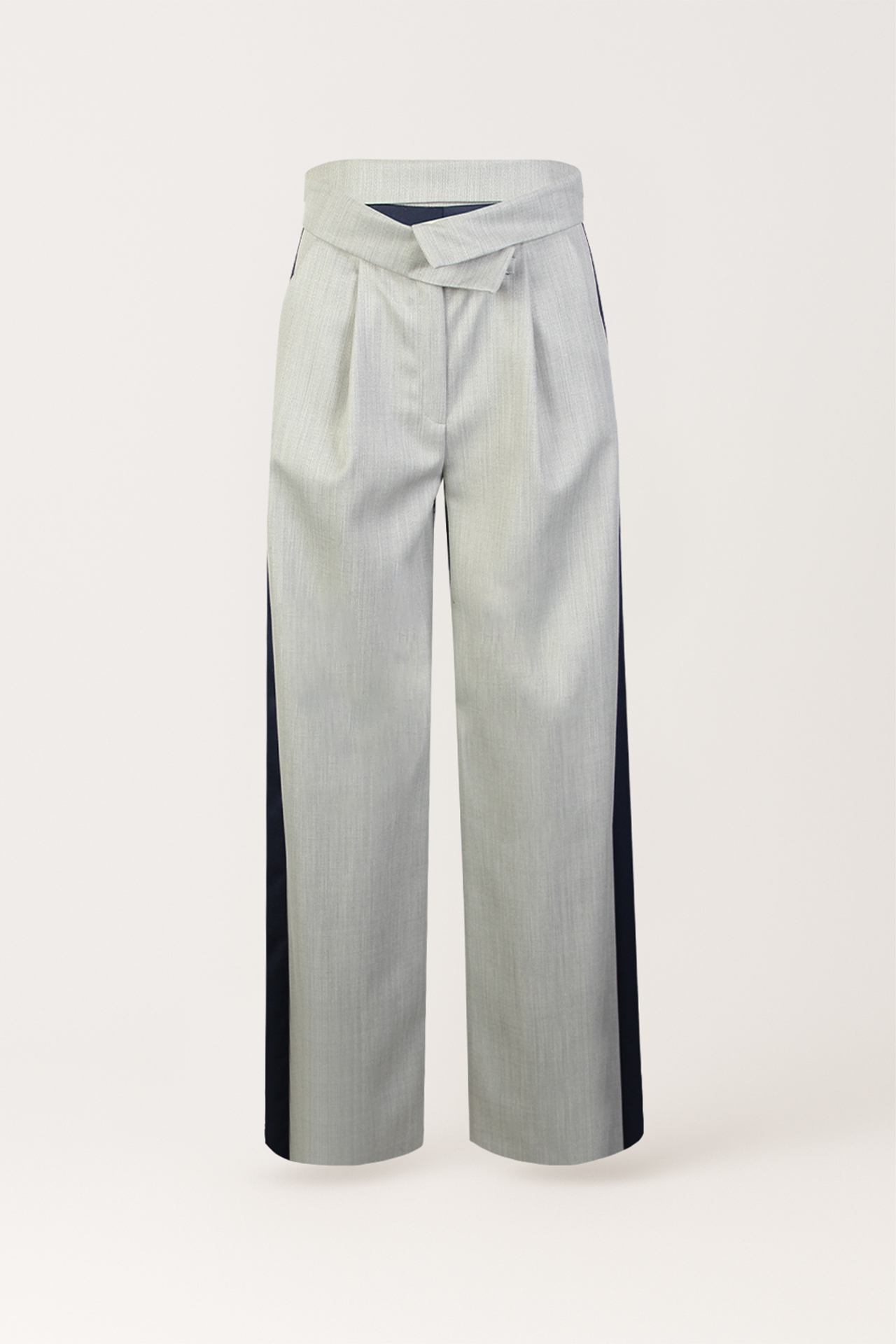 Calças Bicolor Cinza e Azul - SAHOCO  1