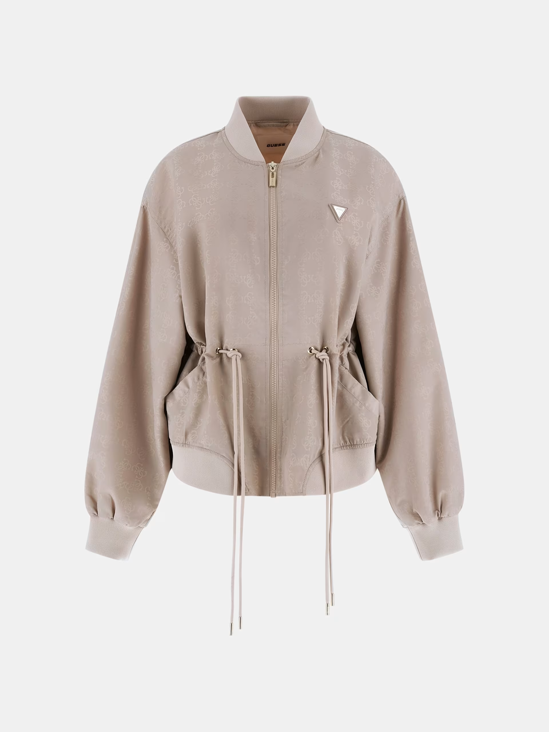 Casaco Cintado Logo Bege - Guess 5