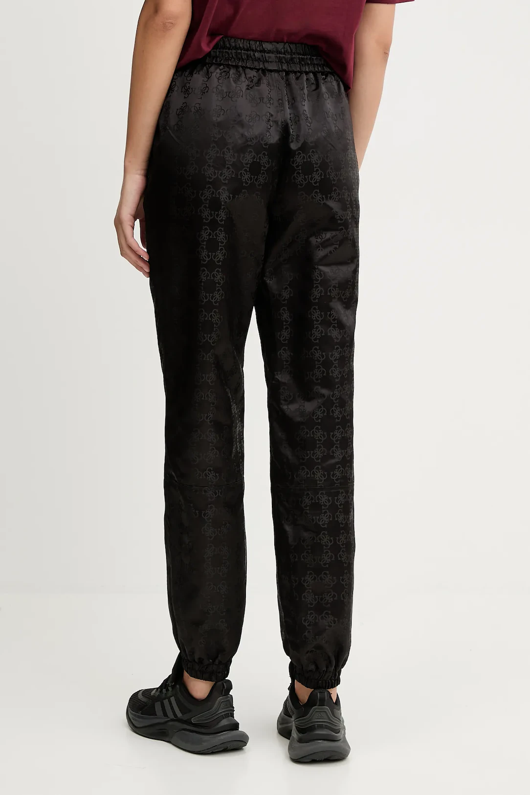 Calças com Punho e Logo Preto - Guess 2