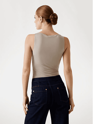 Top com Corrente ALVA Bege - Guess Marciano