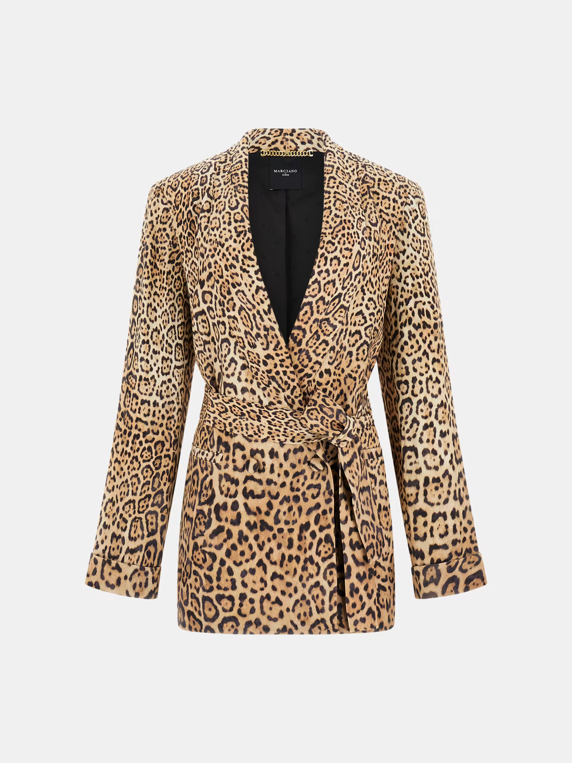 Blazer com Cinto AMY Animal Print - Guess Marciano 5