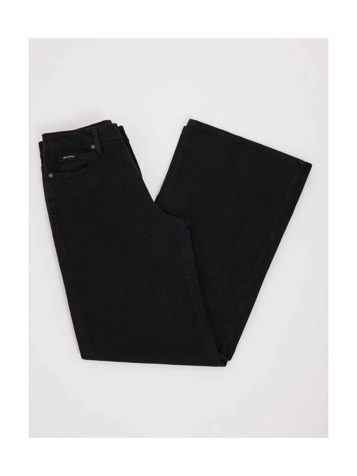 Calças Extra Wide Preto - Guess Jeans 6