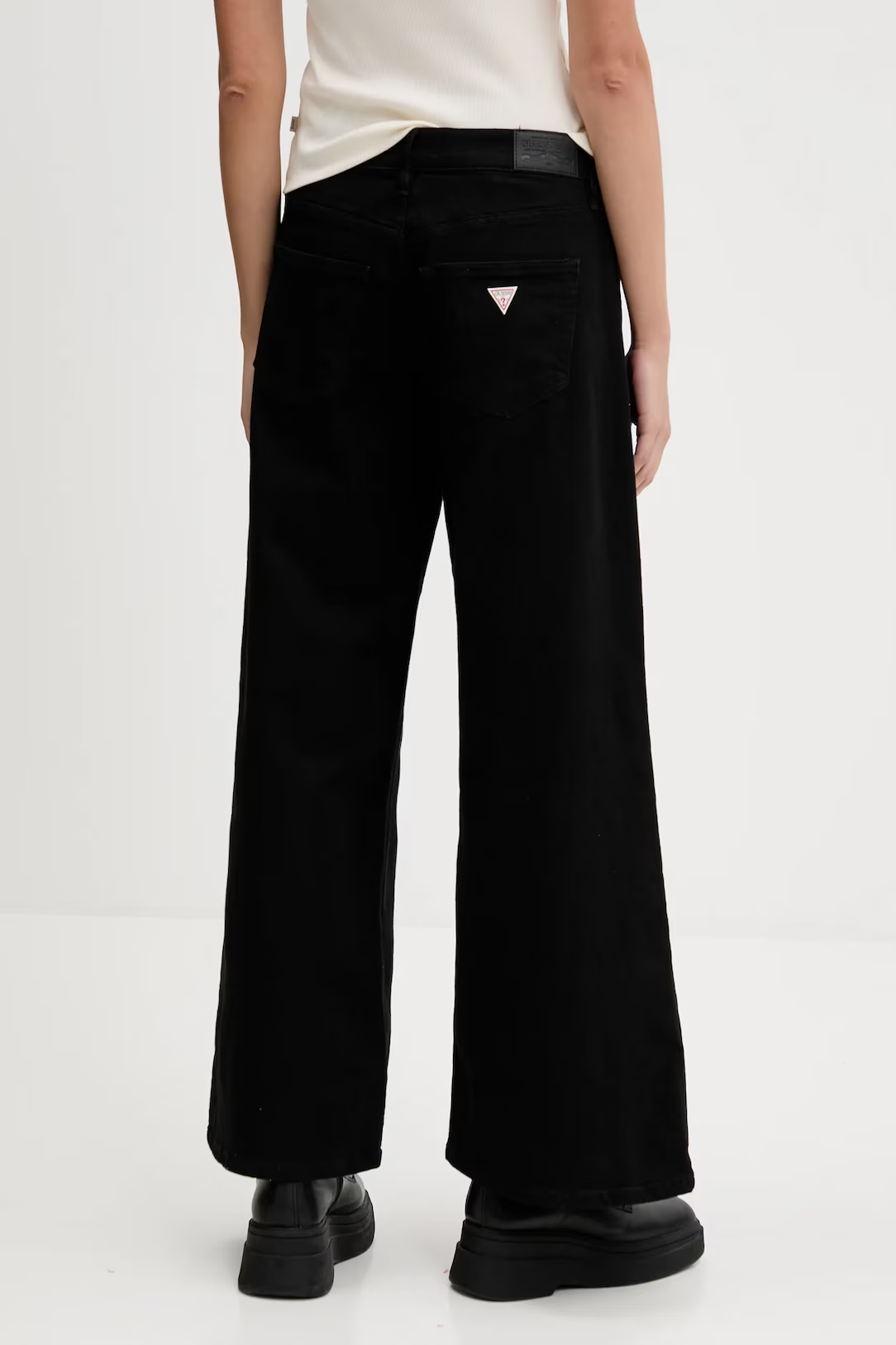 Calças Extra Wide Preto - Guess Jeans 2