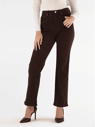 Calças Perna Direita Castanho - Guess 