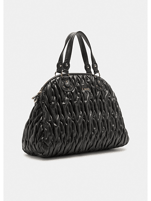 Mala de Mão Acolchoada Preta - LIU JO 