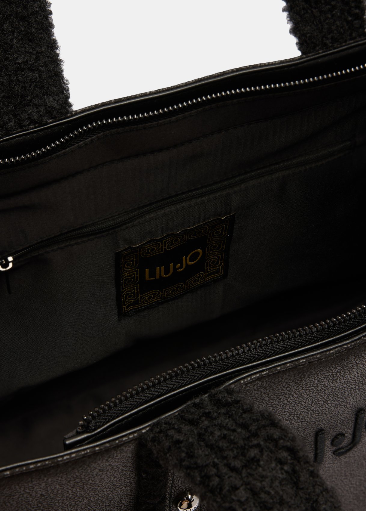 Mala de mão Preta com Caraculo - LIU JO  6