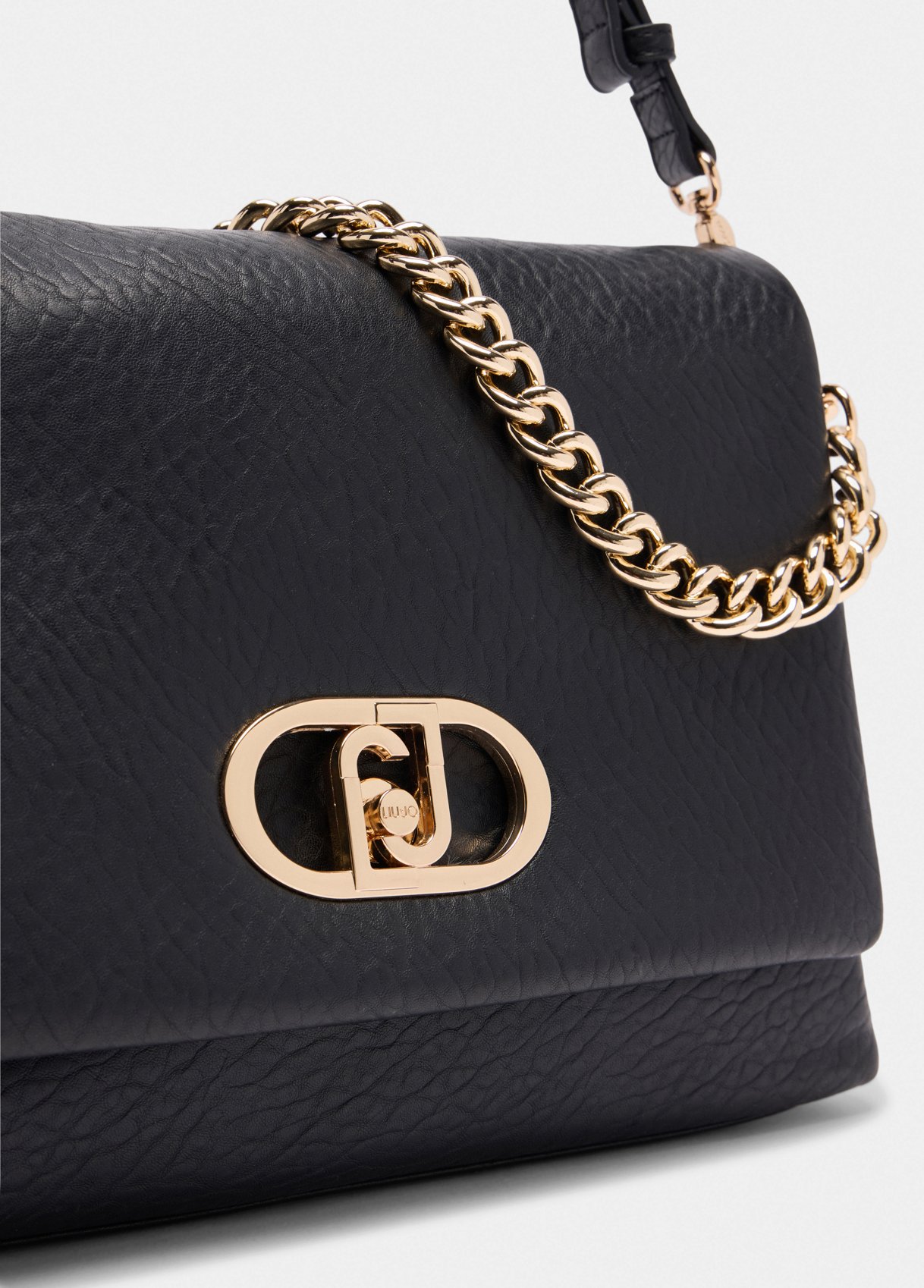 Mala de Ombro/Crossbody LaPuffy Grande Preto - LIU JO   4