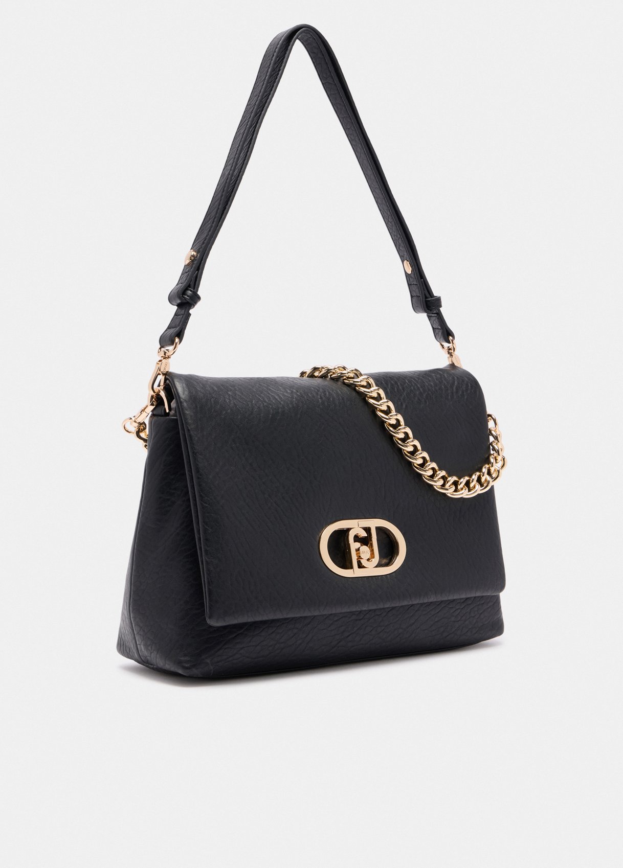 Mala de Ombro/Crossbody LaPuffy Grande Preto - LIU JO   6