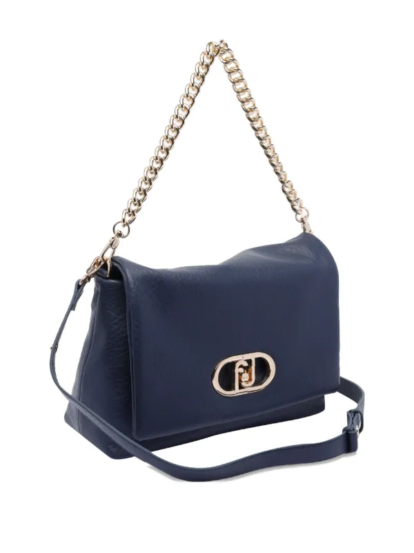 Mala de Ombro/Crossbody LaPuffy Grande Azul - LIU JO  1