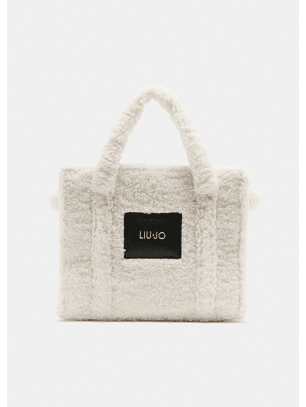 Mala de Mão em Pelo Branco com Preto - LIU JO