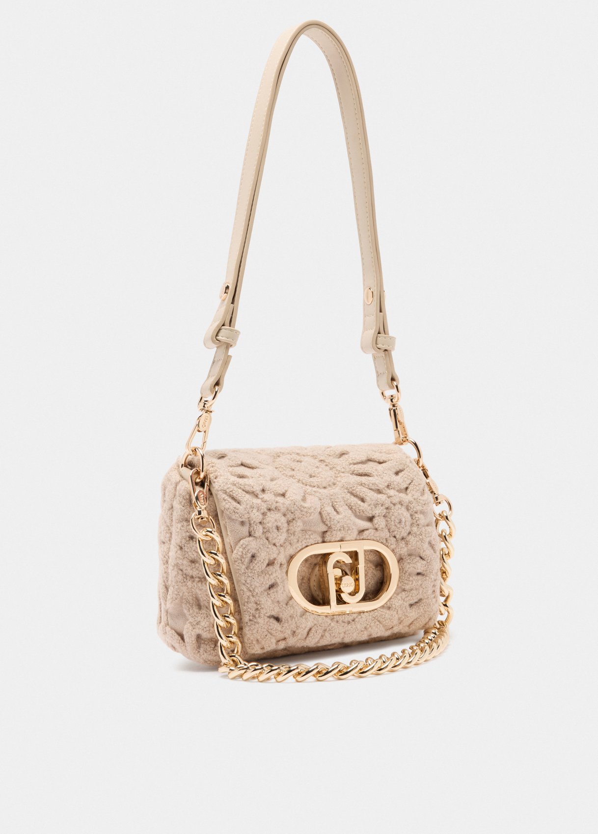 Crossbody LaPuffy em Crochet Bege - LIU JO   7