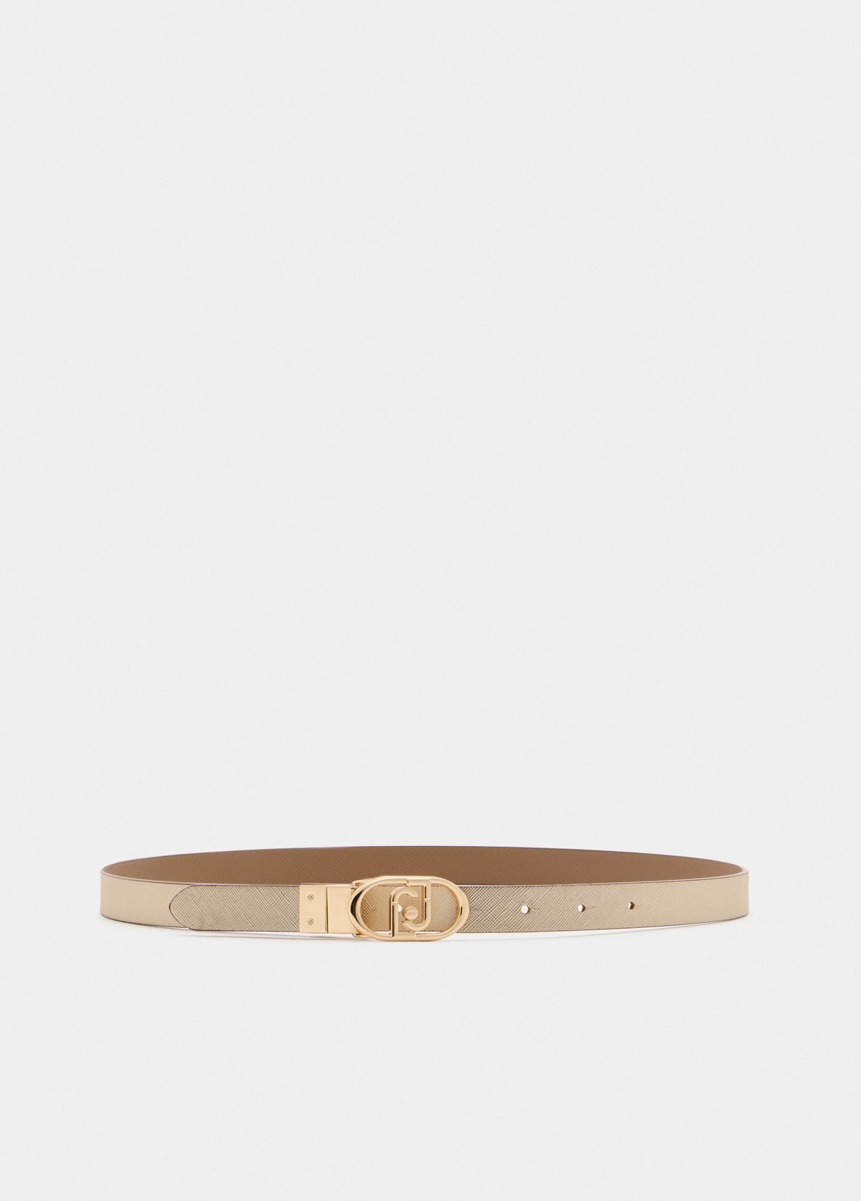Cinto Reversível Dourado e Camel -  LIU JO 1