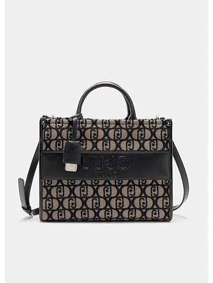 Mala de Mão Canva com Logo - LIU JO  