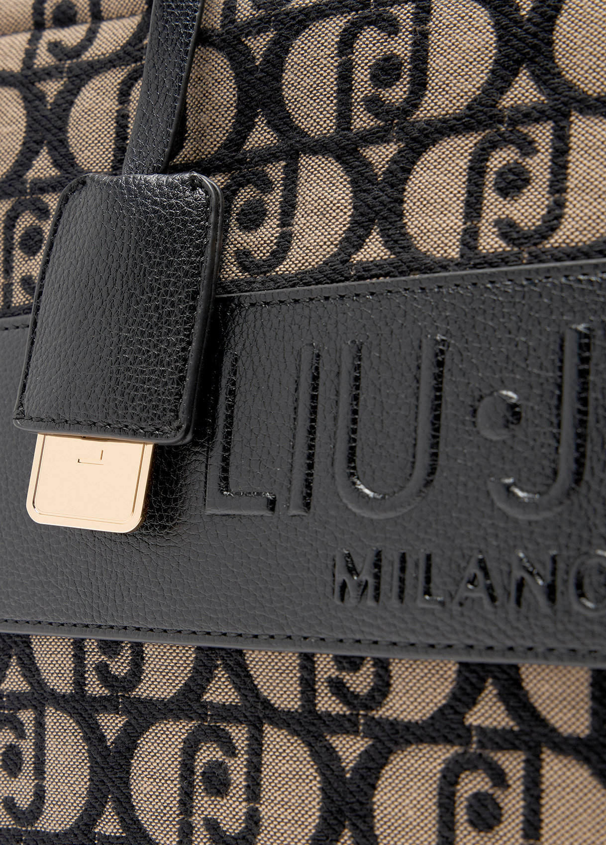 Mala de Mão Canva com Logo - LIU JO   3