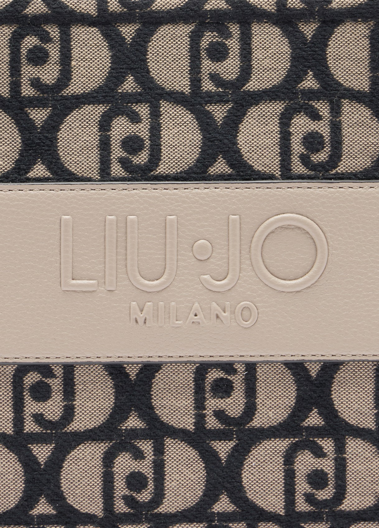 Mala de Mão Com Logo Taupe - LIU JO  6