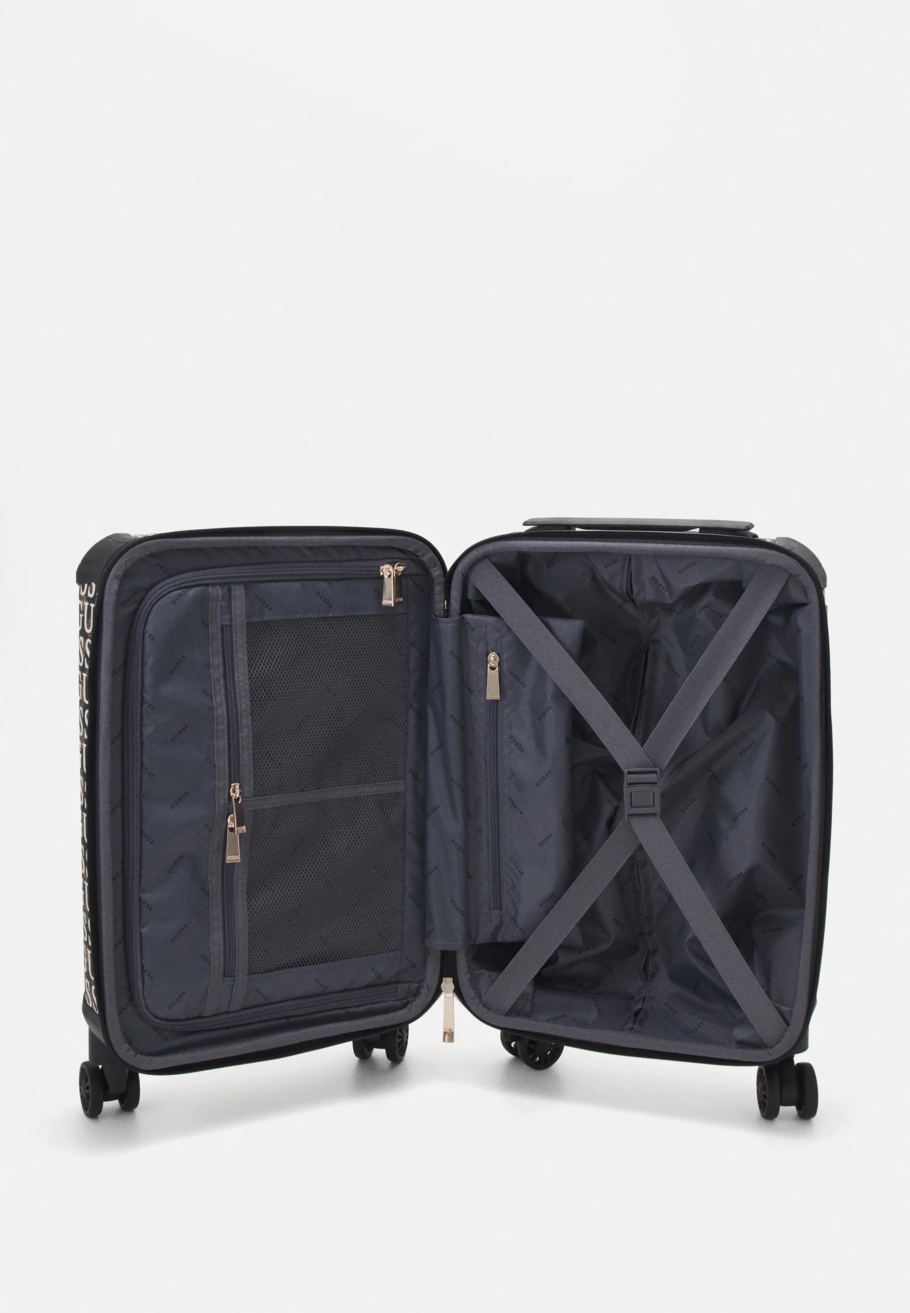 Trolley de Viagem STARK Lettering Castanho - Guess  3