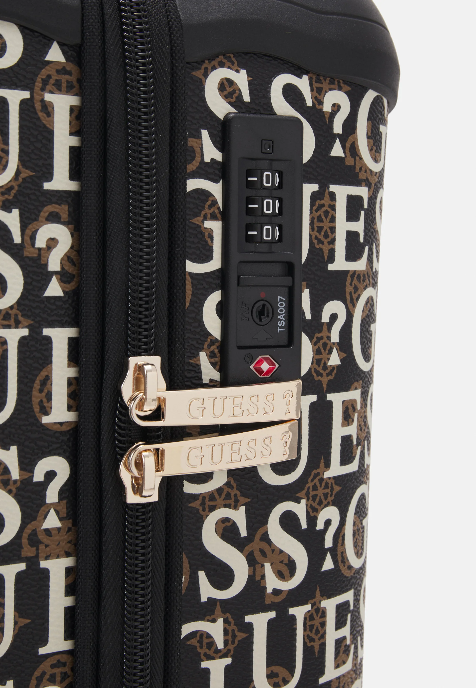 Trolley de Viagem STARK Lettering Castanho - Guess  5