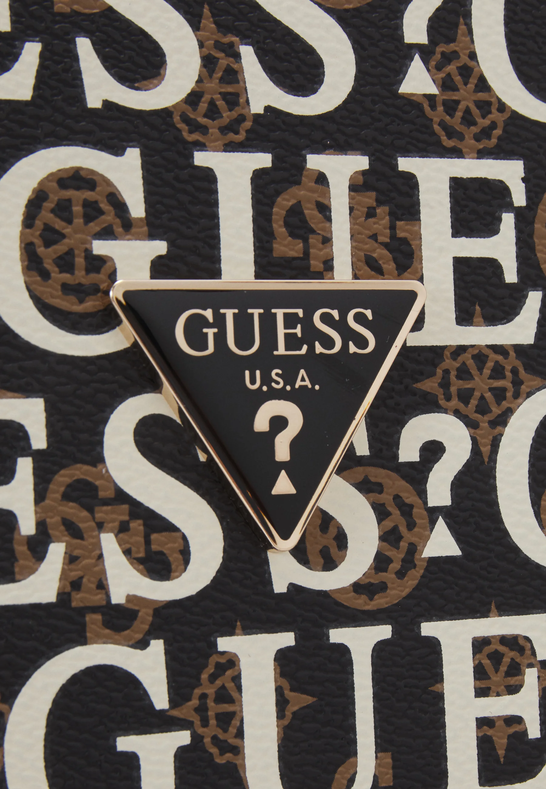 Trolley de Viagem STARK Lettering Castanho - Guess  6