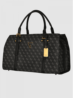 Mala de Fim de Semana Jesco Logo Preto - Guess 