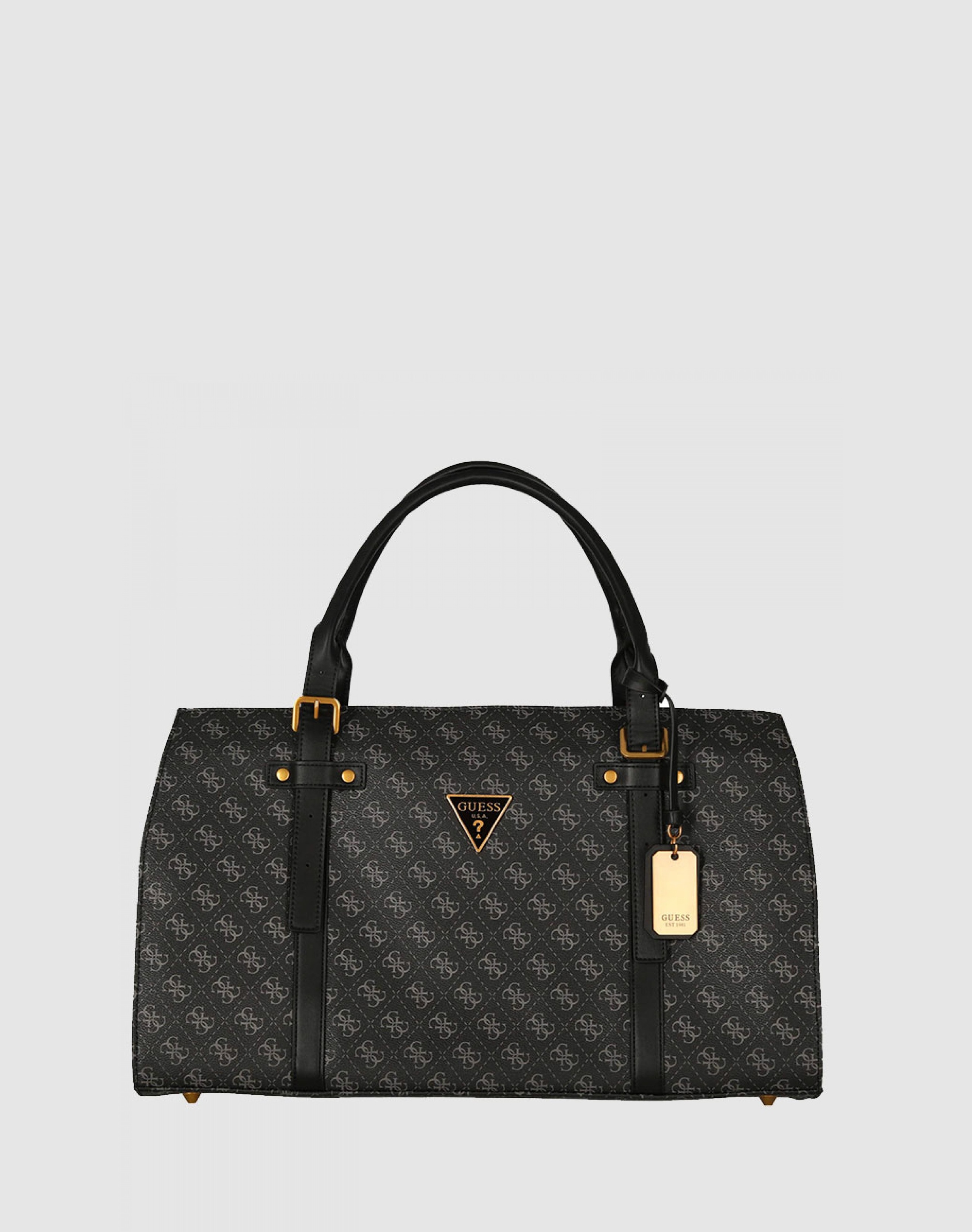 Mala de Fim de Semana Jesco Logo Preto - Guess  1