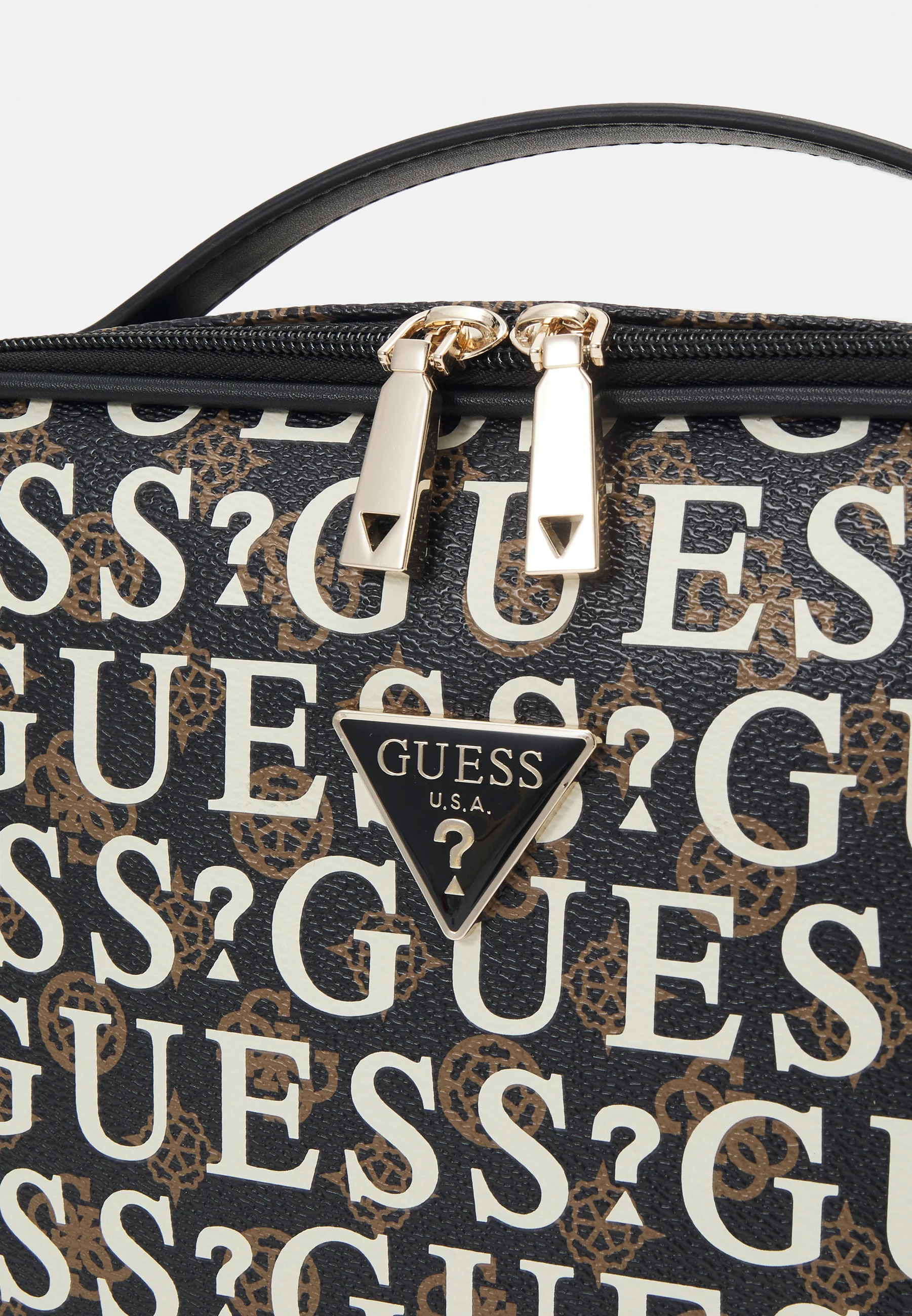 Bolsa de Cosmético STARK Logo Castanho - Guess 4