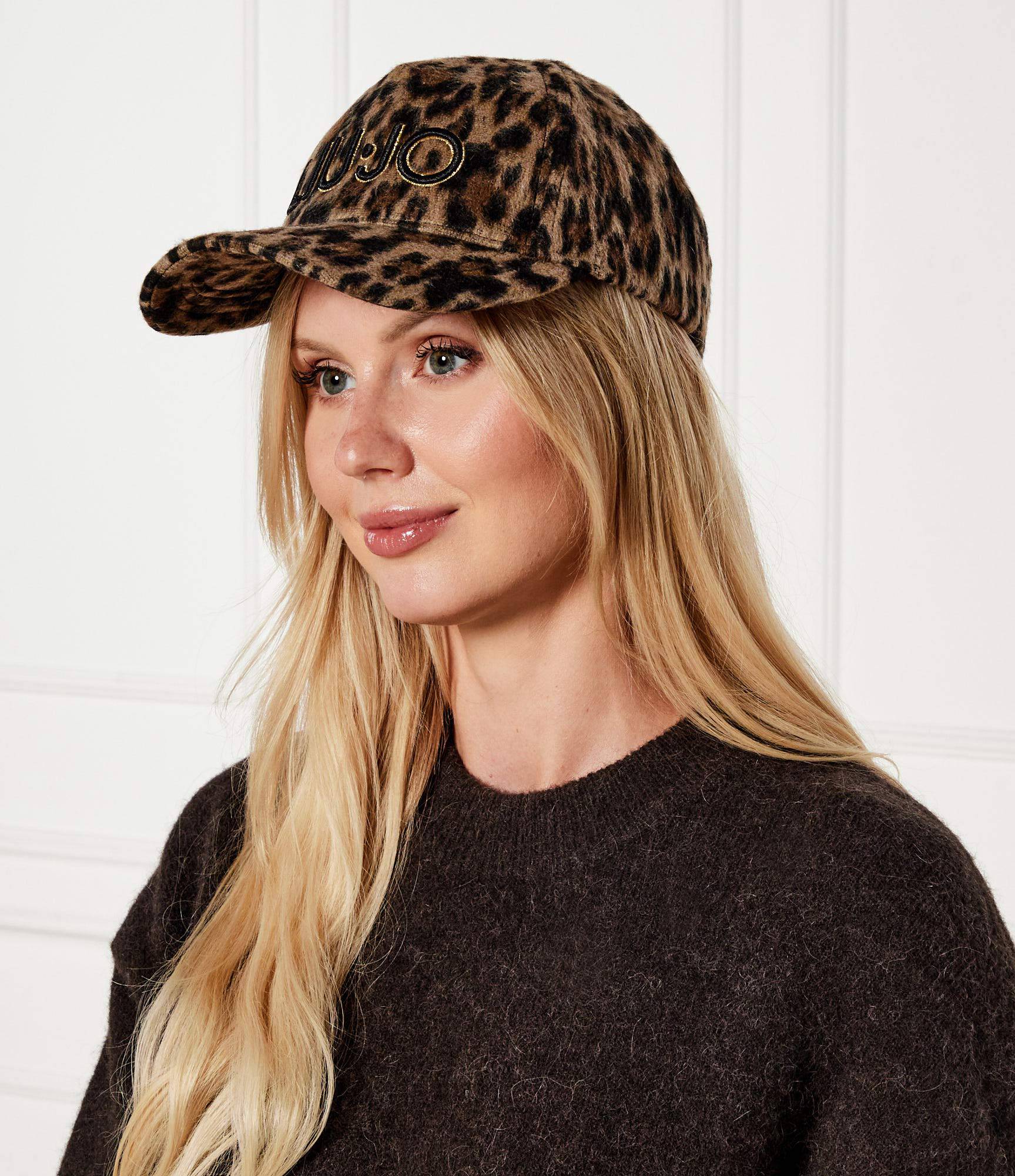 Boné em Animal Print com Pelo - LIU JO   3