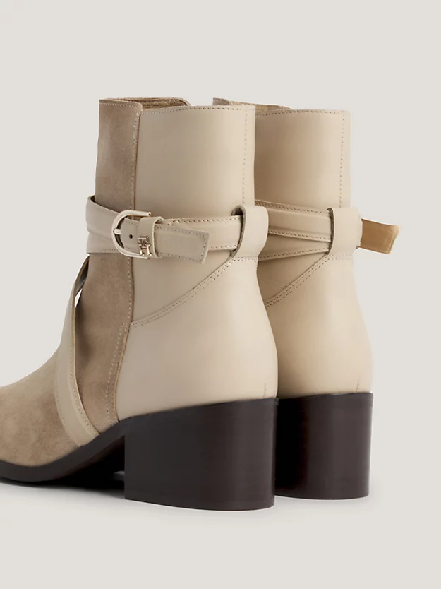 Bota de Camurça com Fivela Thermo Boot Bege - Tommy Hilfiger 3