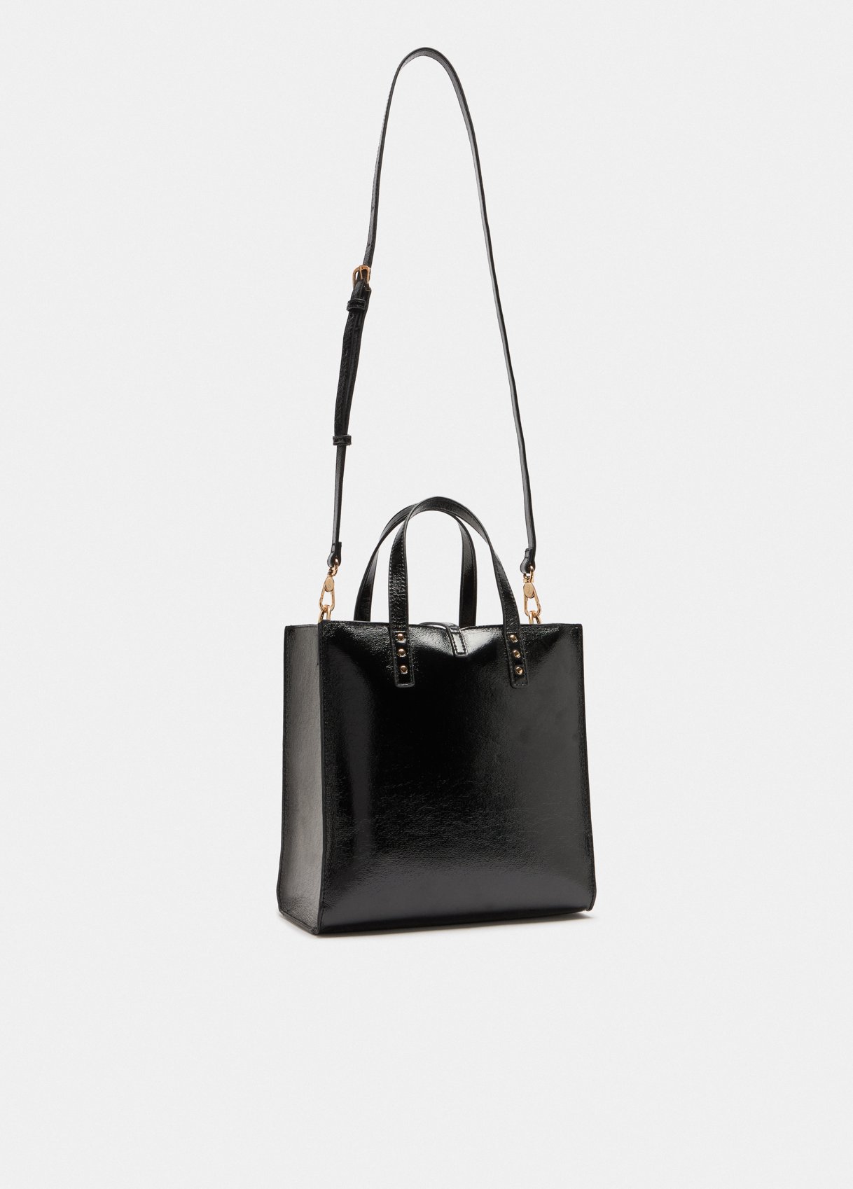 Mala de Mão em Verniz Preta  - LIU JO   2