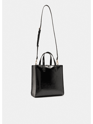 Mala de Mão em Verniz Preta  - LIU JO  