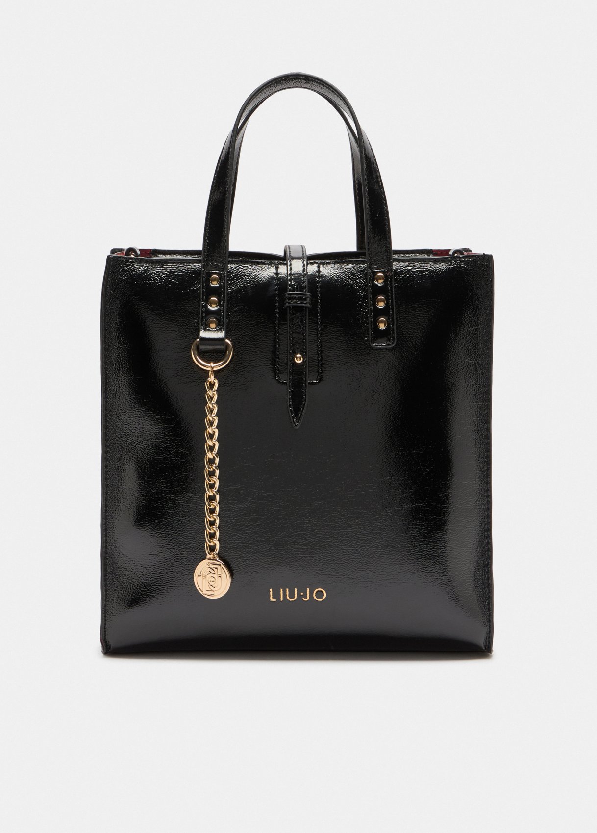 Mala de Mão em Verniz Preta  - LIU JO   1