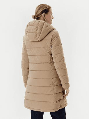 Casaco Médio Básico Aleta Bege - Guess 