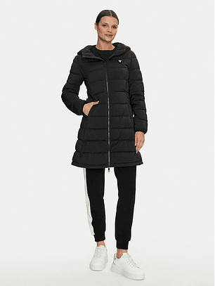 Casaco Médio Básico Aleta Preto - Guess