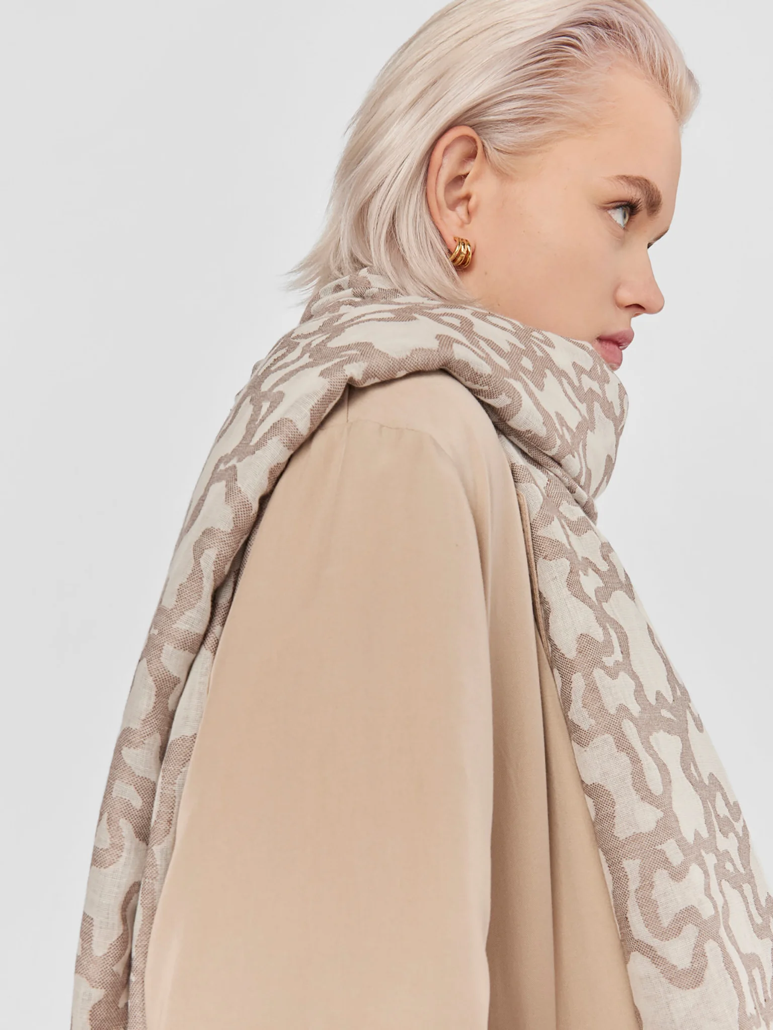 Echarpe Kaos Devore Pedra - Tous  3