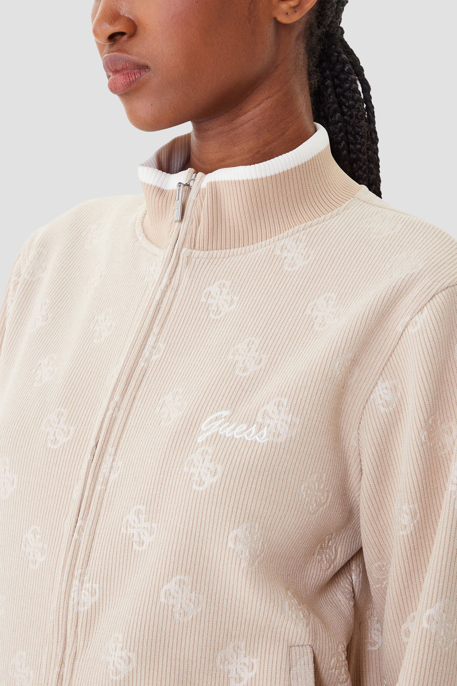 Casaco Desportivas PAULINA Bombazine Creme - Guess 5