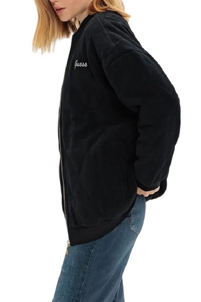 Bomber PAULINA em Bombazine Preto - Guess 6