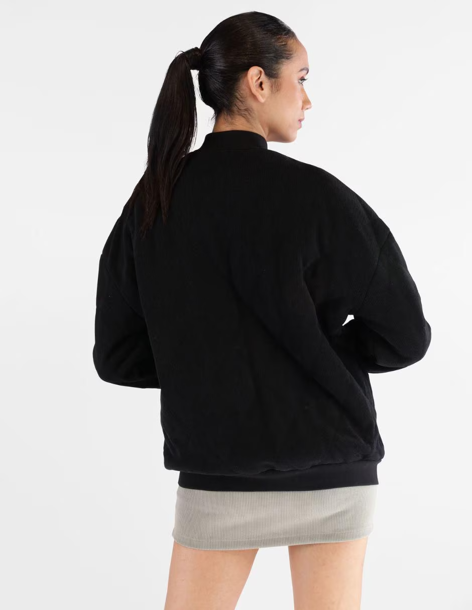 Bomber PAULINA em Bombazine Preto - Guess 2