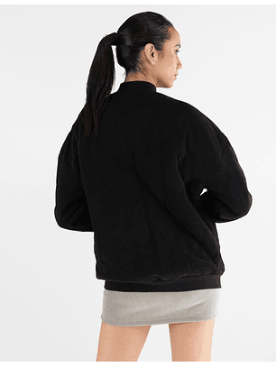 Bomber PAULINA em Bombazine Preto - Guess