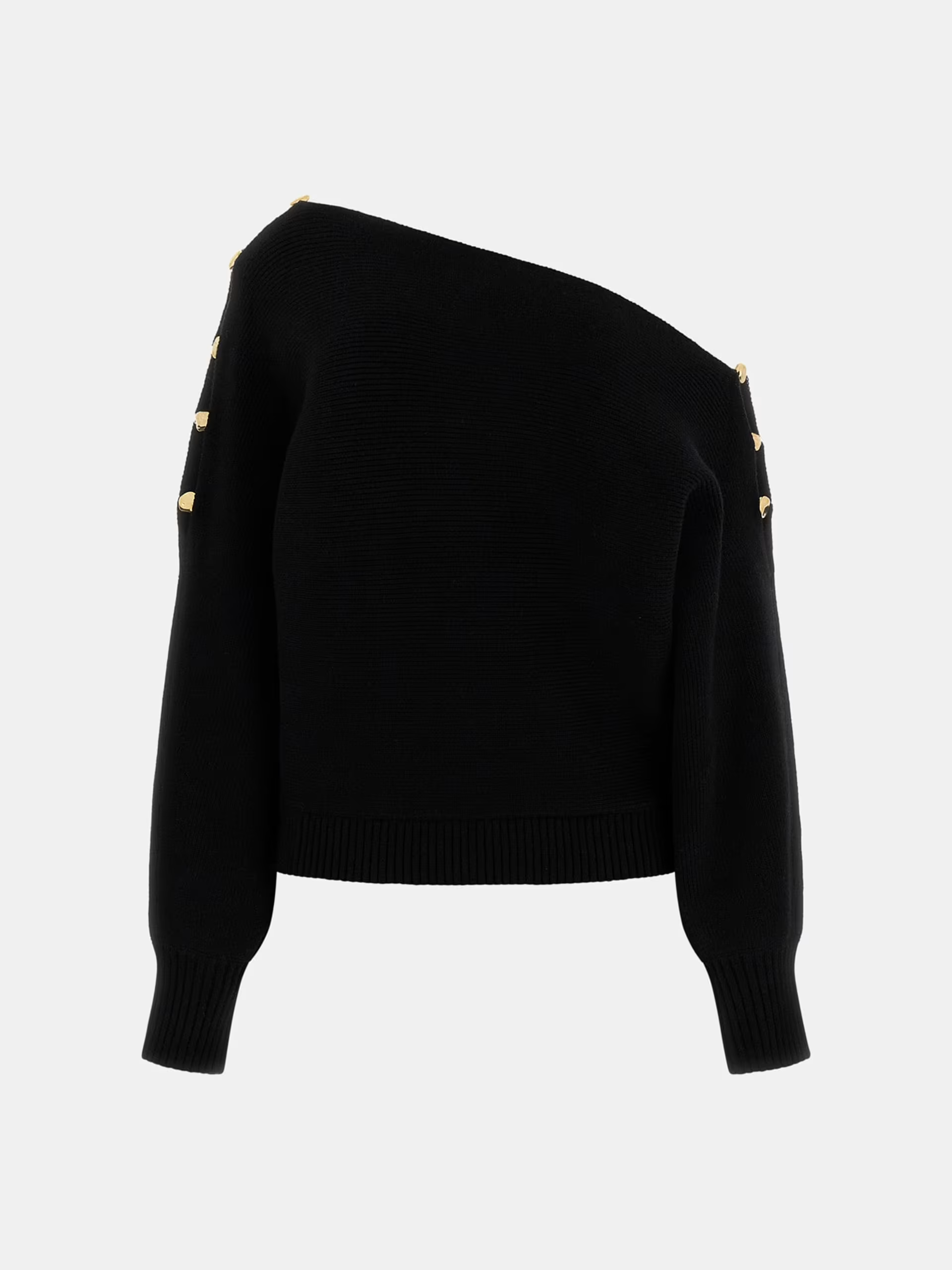 Camisola de Malha com Abreturas JAMIA Preto - Guess  5