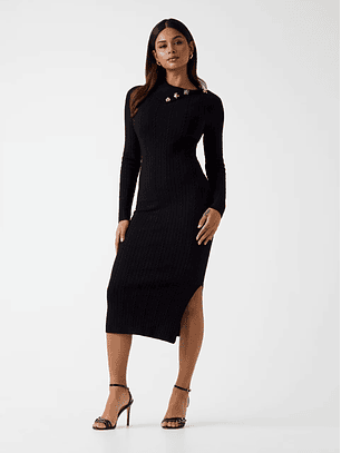 Vestido de Malha PRISCILLA Preto - Guess