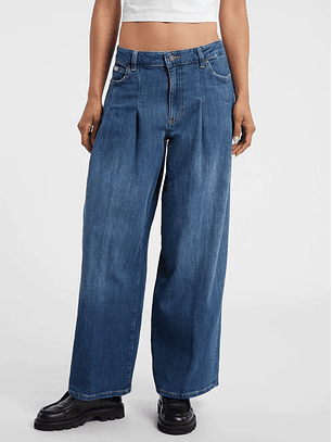 Calças de Ganga com Pregas G12 - Guess Jeans