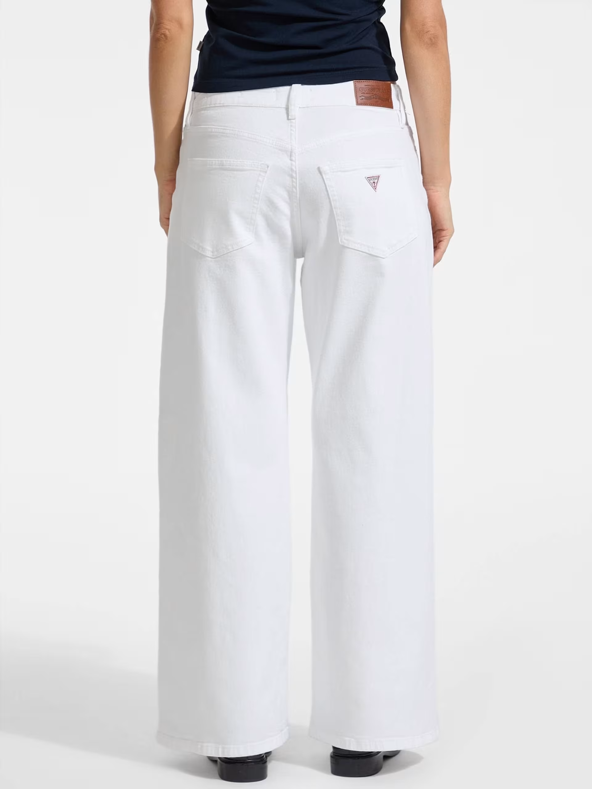 Calças Extra Wide G13 Branco - Guess Jeans 2