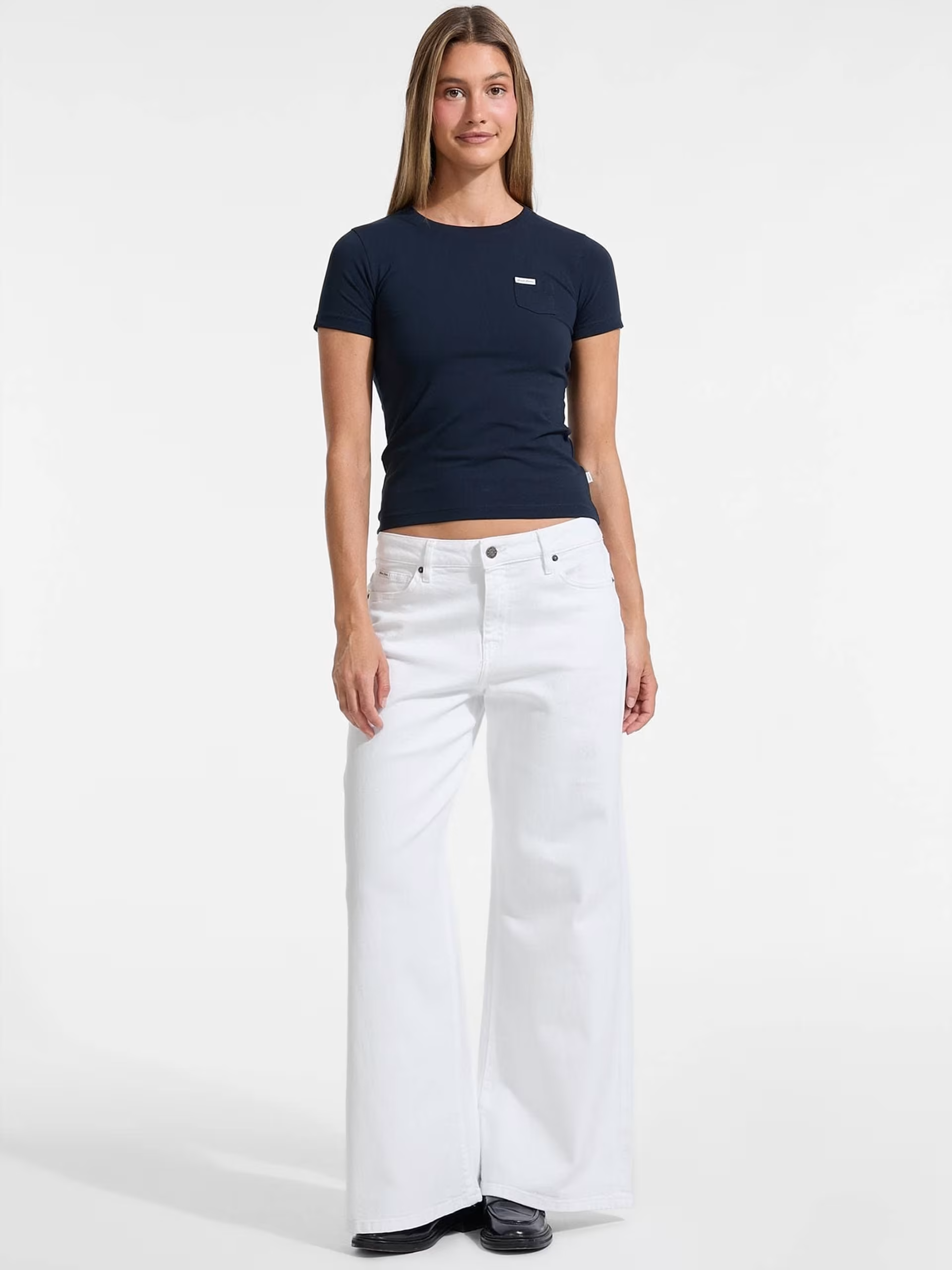 Calças Extra Wide G13 Branco - Guess Jeans 3