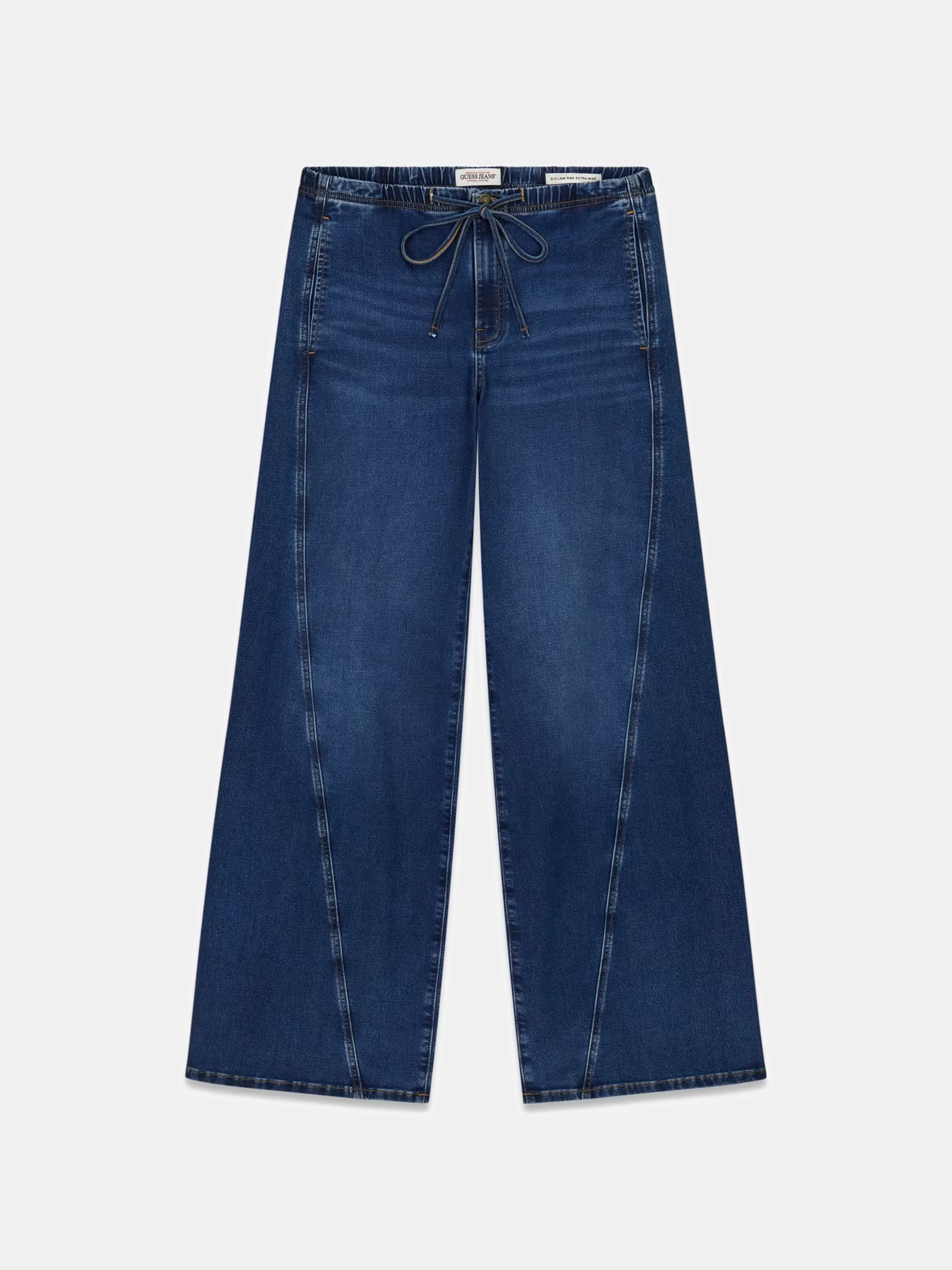 Calças Largas com Cós de Atilho Ganga - Guess Jeans 5