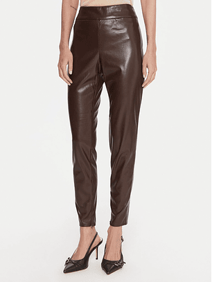 Legging Ecopele PRESCILLA Castanho - Guess 