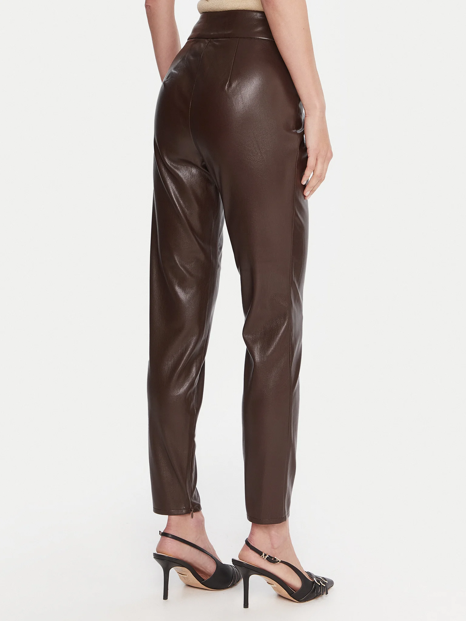 Legging Ecopele PRESCILLA Castanho - Guess  4