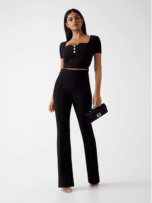 Calças Flare EVELINA Preto - Guess