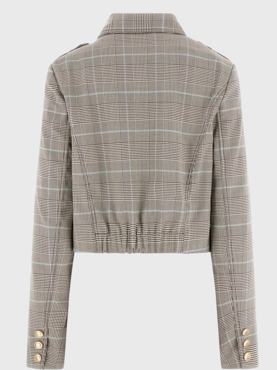 Casaco GERALDINA Príncipe de Gales Taupe - Guess  5