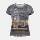 T-shirt Estampada Ganga e Cintos Preto - Guess - Thumbnail 5