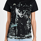 T-shirt Pantera Preto  - Guess - Thumbnail 4